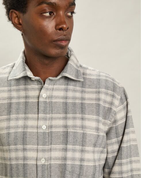 Chemise regular Paul grise