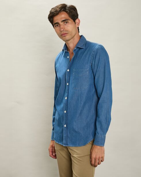 Chemise Tempête indigo