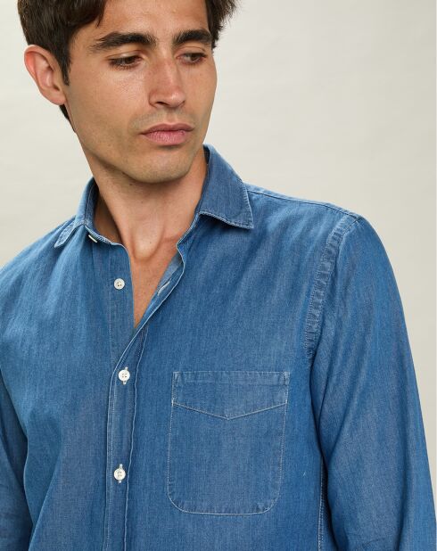 Chemise Tempête indigo