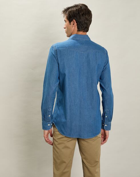 Chemise Tempête indigo