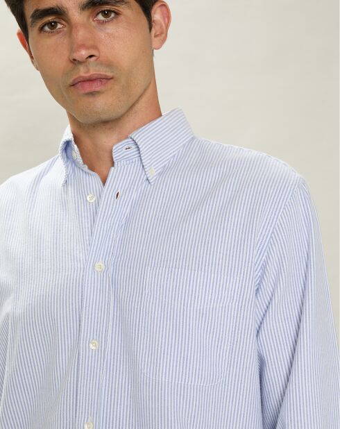 Chemise regular Pitt bleue