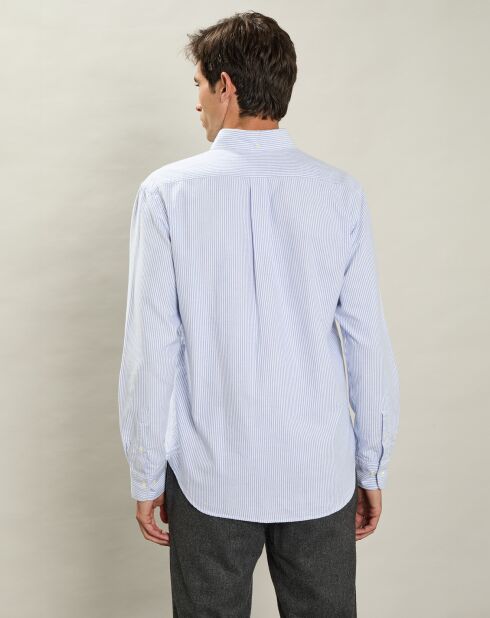 Chemise regular Pitt bleue