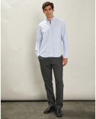 Pantalon en Laine mélangée Pétrolier flanelle gris