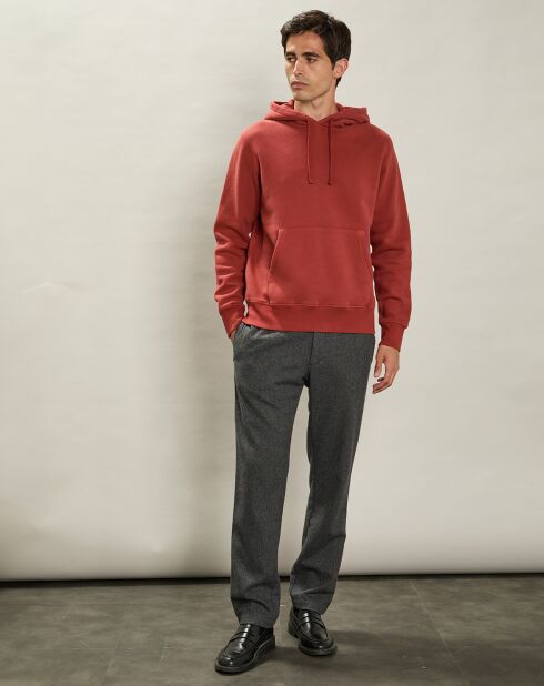 Sweat à Capuche gingembre