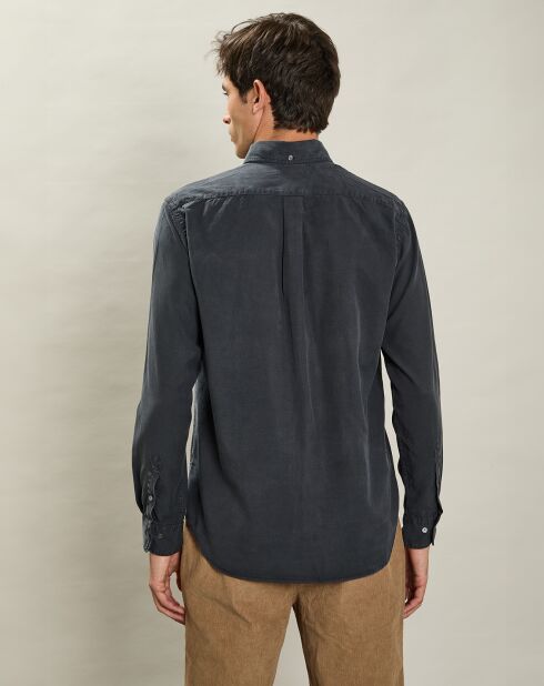 Chemise regular Pitt Pat bleu foncé
