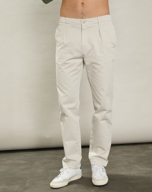 Pantalon Tony craie