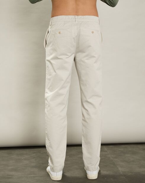 Pantalon Tony craie