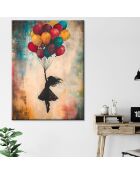 Tableau décoratif multicolore - 50x70 cm