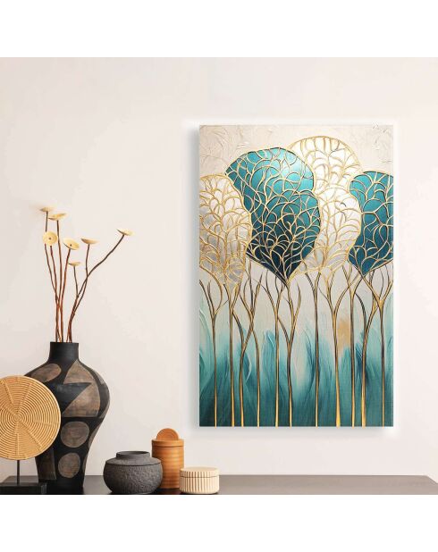 Tableau décoratif multicolore - 80x120 cm