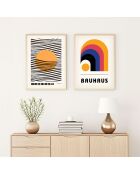 2 Tableaux décoratifs multicolore - 50x70 cm (2pièces)