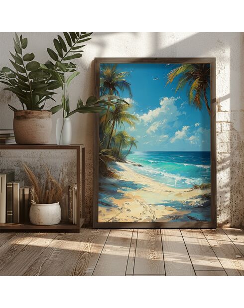 Tableau décoratif multicolore - 50x70 cm