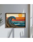 Tableau décoratif multicolore - 50x70 cm