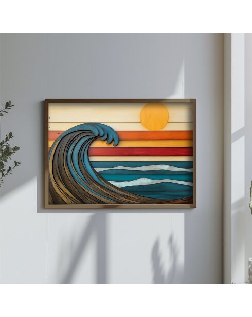 Tableau décoratif multicolore - 50x70 cm
