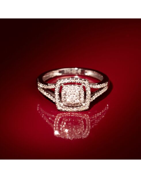 Bague Rosie Diamants 0.25 ct or blanc