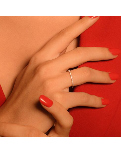 Bague Simply you Diamants 0.08 ct or jaune