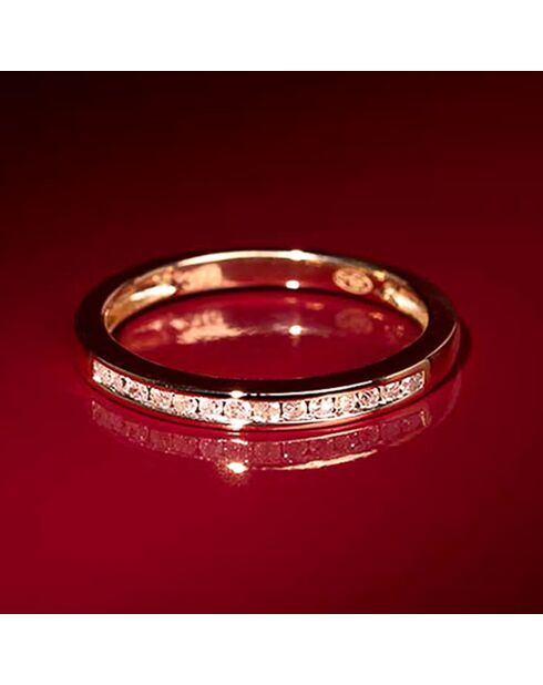 Bague Mon voeu le plus cher Diamants 0.37 ct or jaune
