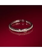 Bague Alliance Divine Diamants 0.12 ct or blanc