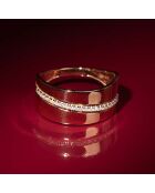 Bague Madison Diamants 0.10 ct or jaune