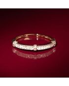 Bague Kota Diamant 0.131 ct or jaune