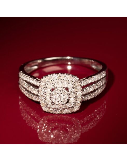 Bague Moromba Diamant 0.49 ct or blanc