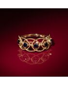 Bague Amoro Saphir 0.825 ct or jaune