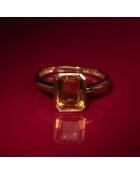 Bague Classy Citrine 1.86ct or jaune