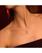 Pendentif Ceuta Diamants 0.17 ct or blanc