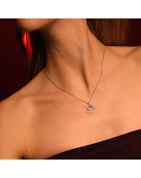 Pendentif Ceuta Diamants 0.17 ct or blanc