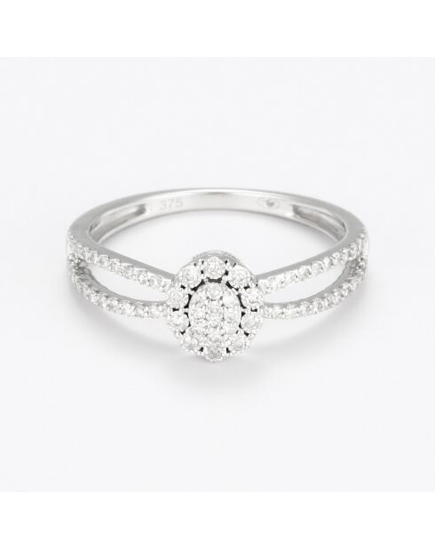 Bague Rossa Diamants 0.24 ct or blanc