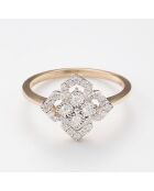 Bague Lullaby Diamants 0.22 ct or jaune