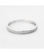 Bague Orphée Diamants 0.132 ct or blanc