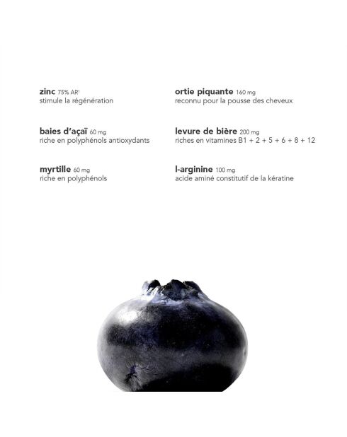 Haarkapseln - 60 Kapseln