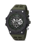 Montre Homme Exposure en Silicone verte