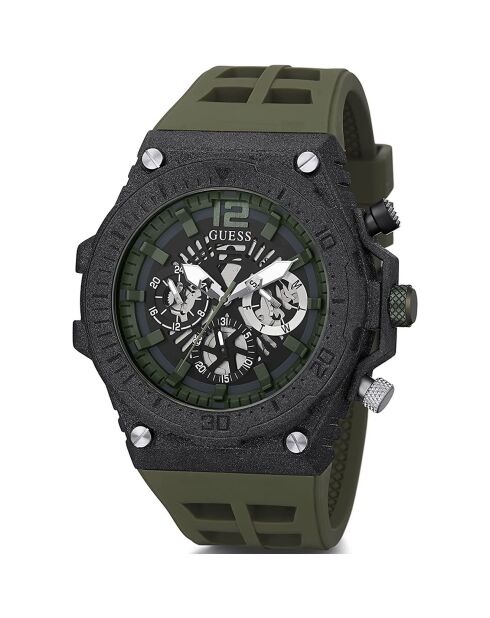 Montre Homme Exposure en Silicone verte