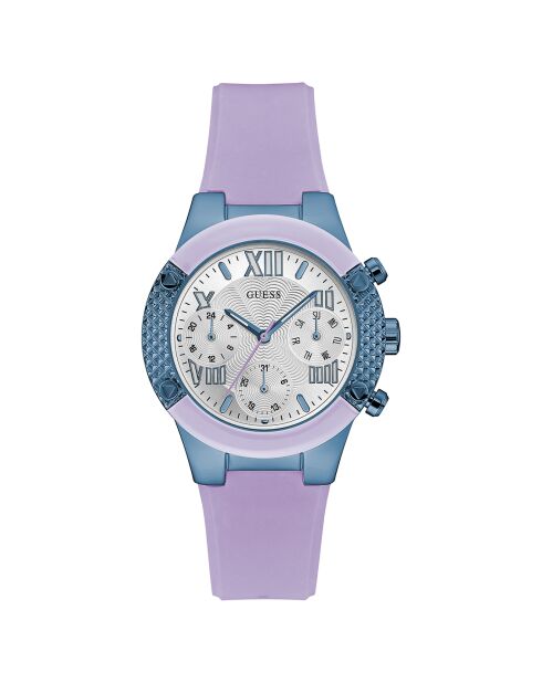 Montre Femme en Silicone violette