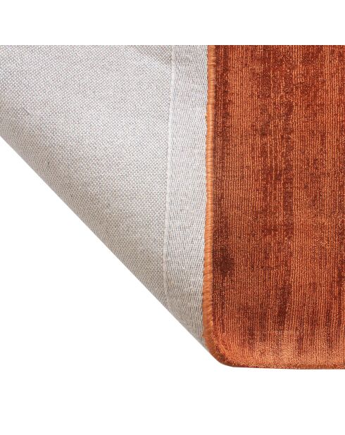 Tapis rectangulaire Nate terracotta - 300x400 cm