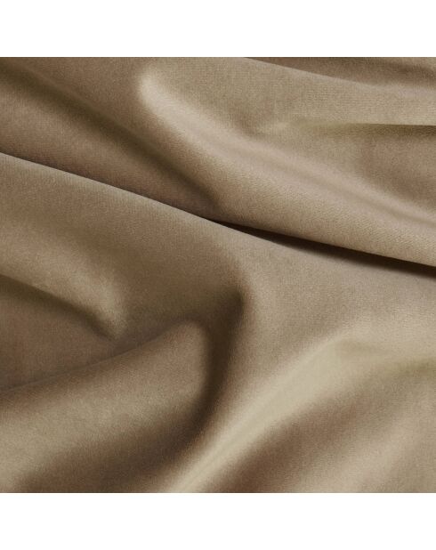 2 Chaises Luca Velours beiges - 56x60x79 cm