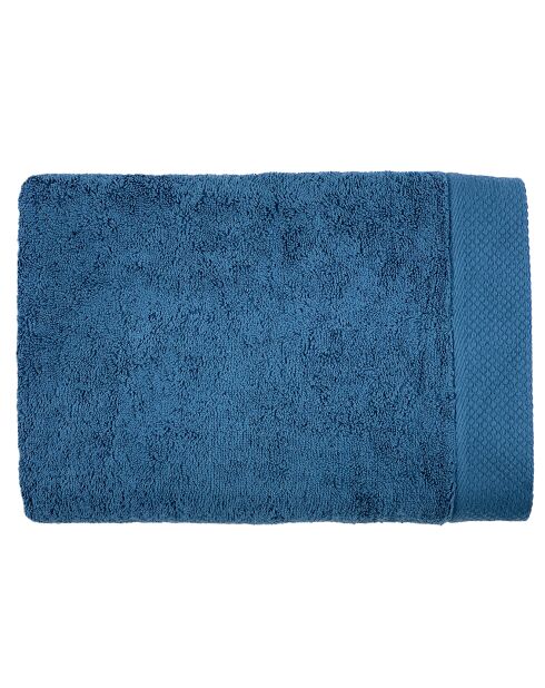 Maxi drap de bain bleu jean - 100x180 cm