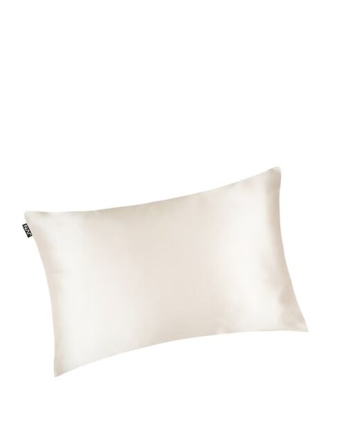 Taie d'oreiller en Satin ivoire