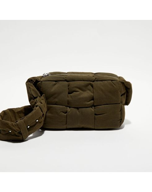 Sac photo rembourré Arco taille moyenne olive - 18x28x9 cm