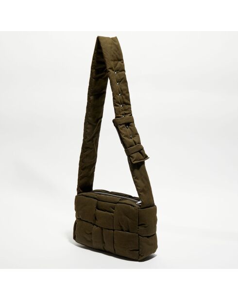 Sac photo rembourré Arco taille moyenne olive - 18x28x9 cm