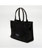 Sac fourre-tout de voyage noir - 42x34x16 cm