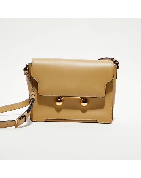 Sac bandoulière en Cuir nomade - 20x23x10 cm