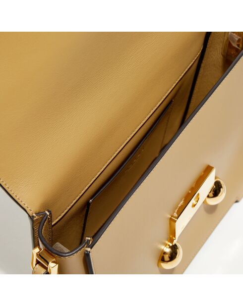 Sac bandoulière en Cuir nomade - 20x23x10 cm