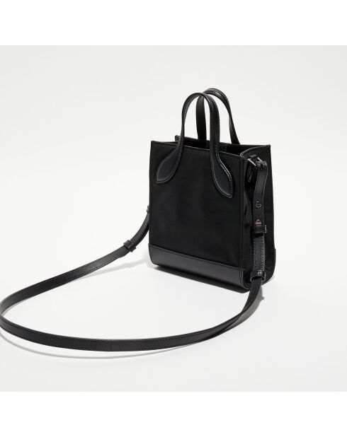 Sac à main en Cuir Bally avec logo noir - 22x18 cm