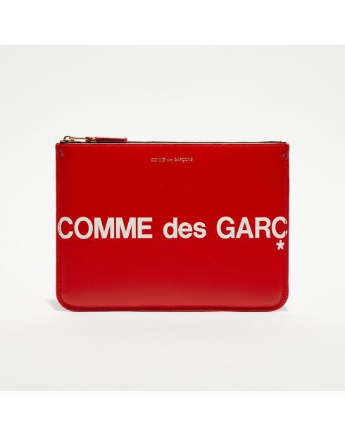 Pochette Wallet en Cuir Bags In Red rouge - 22x16x0.5 cm