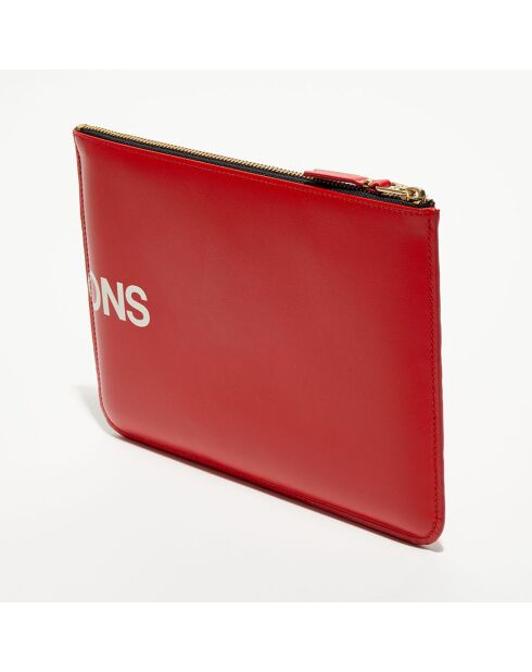 Pochette Wallet en Cuir Bags In Red rouge - 22x16x0.5 cm