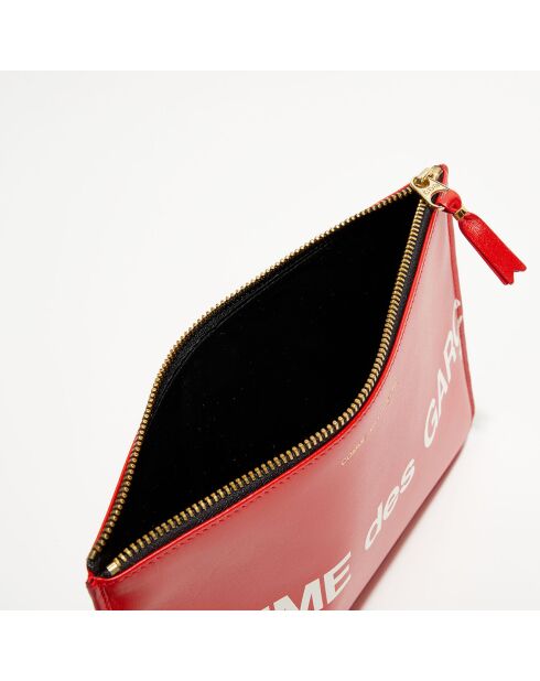 Pochette Wallet en Cuir Bags In Red rouge - 22x16x0.5 cm