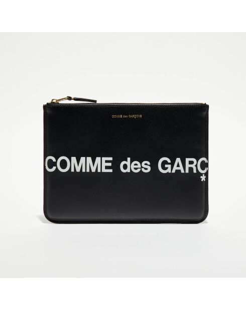 Pochette Wallet en Cuir Bags In Black noire - 22x16x0.5 cm