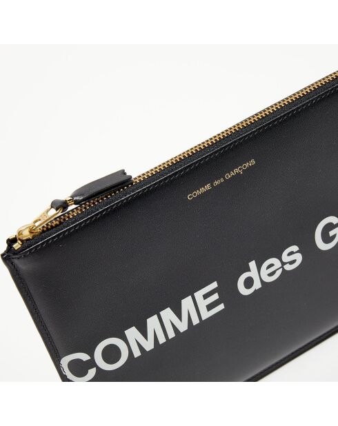 Pochette Wallet en Cuir Bags In Black noire - 22x16x0.5 cm